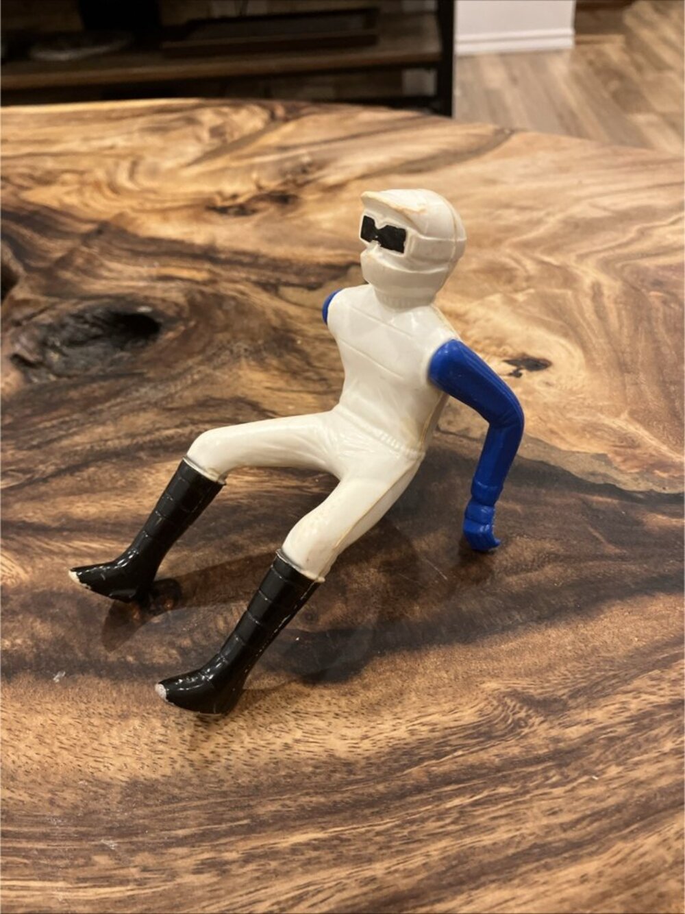 Vintage 1970s Motocross Cycle Motorcycle Driver Figure